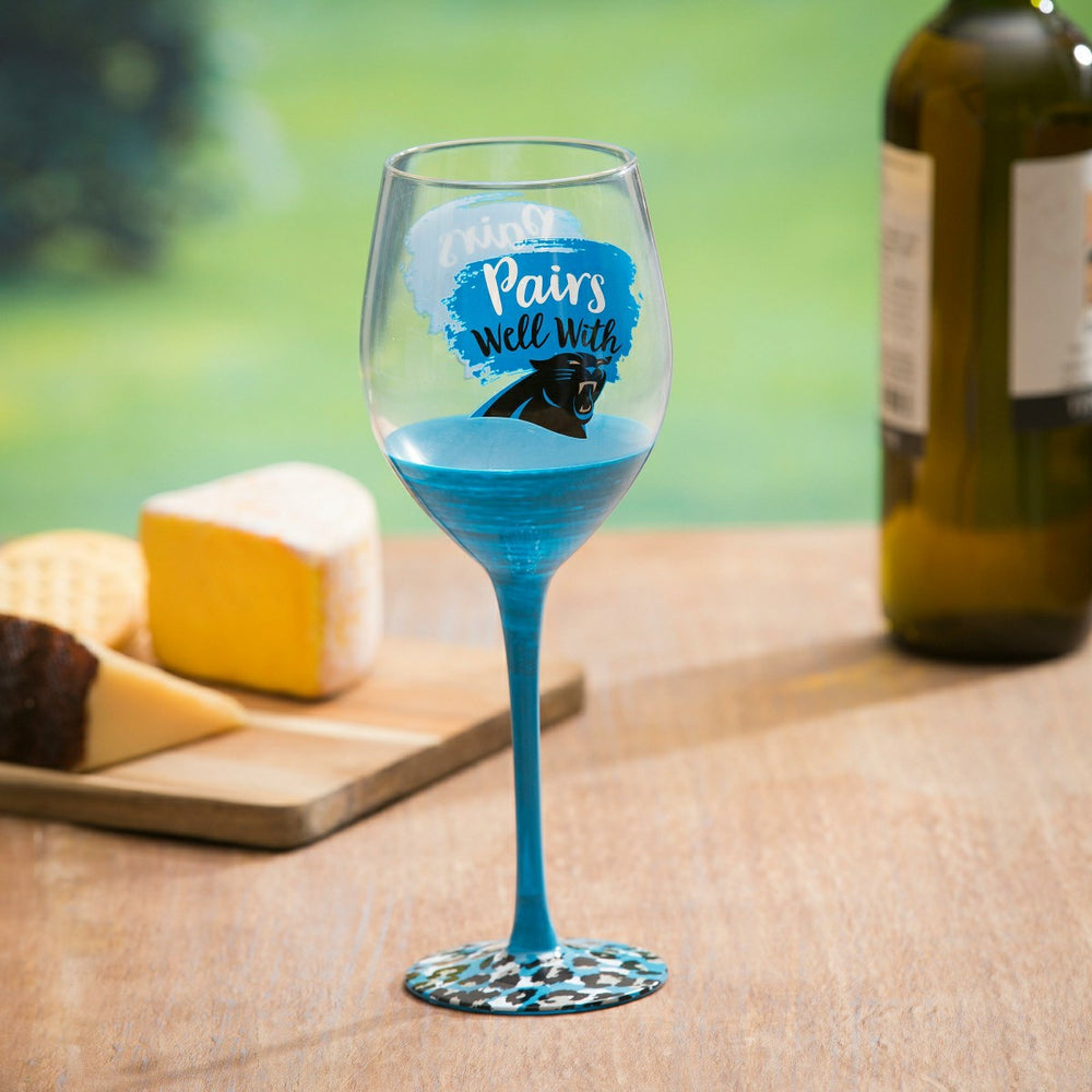 Carolina Panthers, 17oz Boxed Stemware - NFL Home