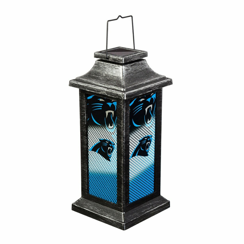 Solar Garden Lantern, Carolina Panthers - NFL