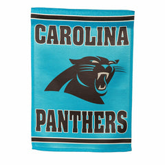 Embossed Suede Flag, GDN Size, Carolina Panthers - NFL Home