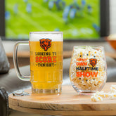 Chicago Bears, Stemless 17OZ Wine & Beer 16 OZ Gift Set - NFL Home