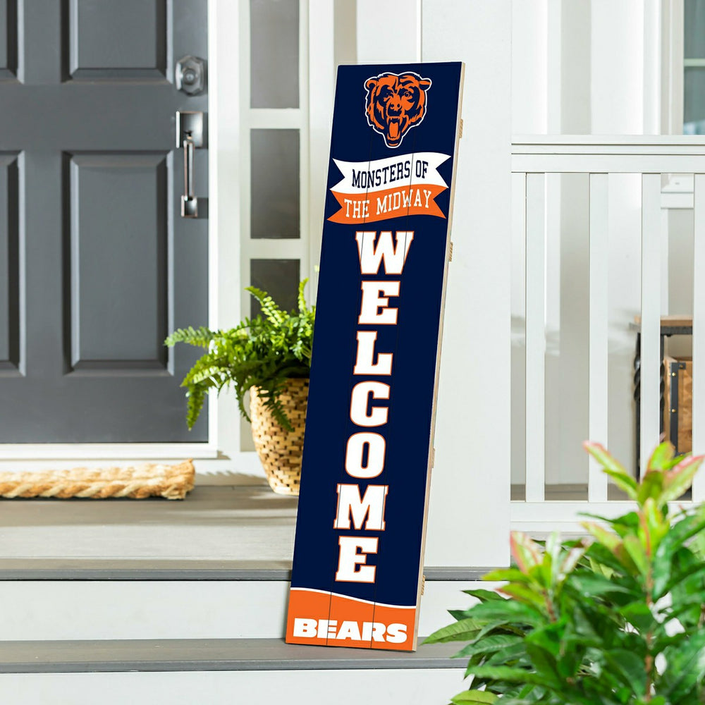 Chicago Bears Large Single Sided Leaner, 46" - NFL Home