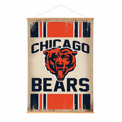 Chicago Bears, Canvas Wall Tapestry, Large, 54x36 - NFL Home