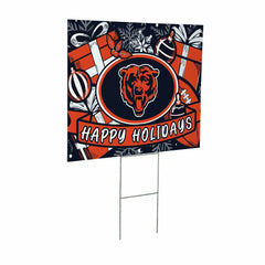 Chicago Bears Yard Sign, Holiday - NFL Home