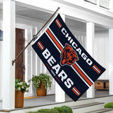 Chicago Bears Single Sided Estate Flag with 2 Grommets, 3'x5' - NFL Home