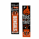 Cincinnati Bengals 47" Double Sided Leaner, Halloween - NFL Home