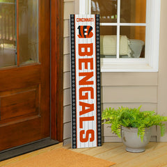 Cincinnati Bengals 47" Double Sided Leaner, Christmas - NFL Home