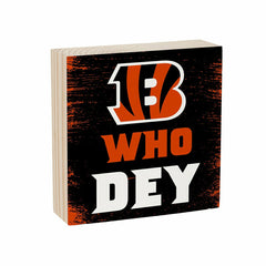 Cincinnati Bengals Plock, Down Home Fans, 6x6 - NFL Home
