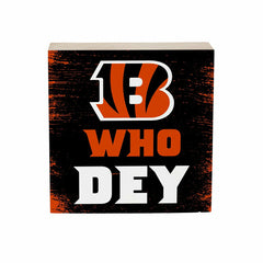Cincinnati Bengals Plock, Down Home Fans, 6x6 - NFL Home
