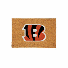 Cincinnati Bengals Large Full Color Coir Mat, 36"x24" - NFL