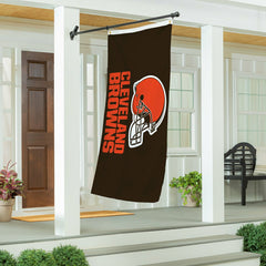 Cleveland Browns Single Sided Flag w/ 2 Grommets, 3'x5' - NFL Home