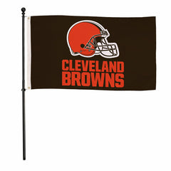 Cleveland Browns Single Sided Flag w/ 2 Grommets, 3'x5' - NFL Home