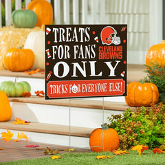 Cleveland Browns Yard Sign, Halloween Treats for Fans - NFL Home