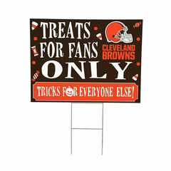 Cleveland Browns Yard Sign, Halloween Treats for Fans - NFL Home