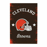 Cleveland Browns Wood Wall Sign, 16x24 - NFL Home