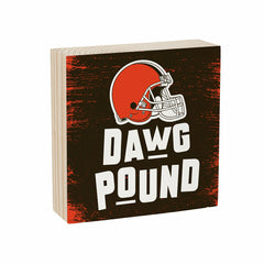 Cleveland Browns Plock, Down Home Fans, 6x6 - NFL Home