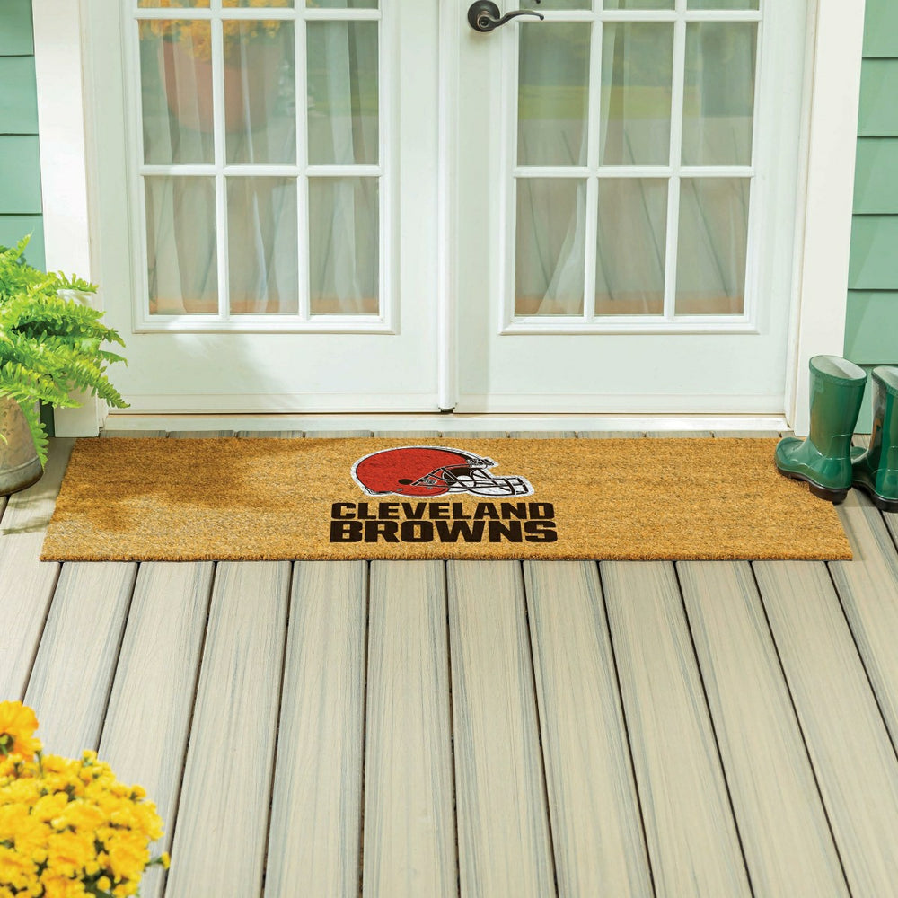 Cleveland Browns Extra Large Full Color Coir Mat, 60"x24" - NFL