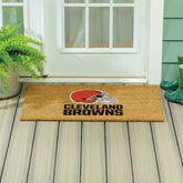 Cleveland Browns Large Full Color Coir Mat, 36"x24" - NFL