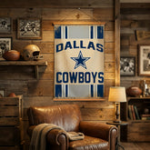 Dallas Cowboys, Canvas Wall Tapestry, Medium, 36x24 - NFL Home