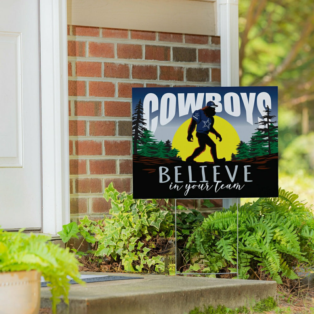 Dallas Cowboys Yard Sign, Bigfoot - NFL Home