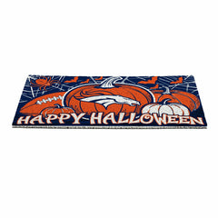 Denver Broncos Halloween PVC Mat, 28"x16" - NFL