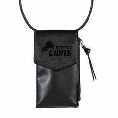 Detroit Lions, Cross Body Wallet, Black - NFL Home