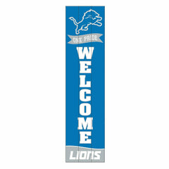 Detroit Lions Large Single Sided Leaner, 46" - NFL Home