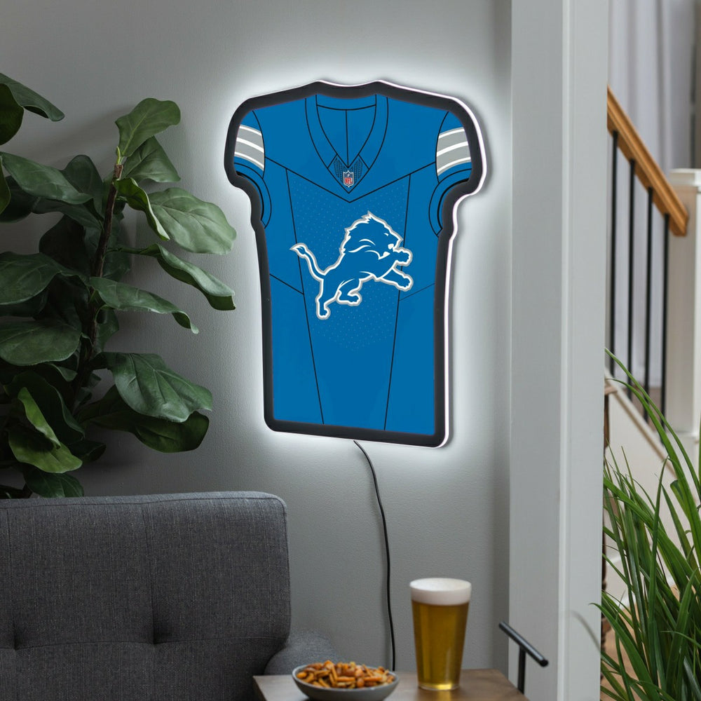 Detroit Lions NFL Football Jersey Edgelite LED Decor - NFL