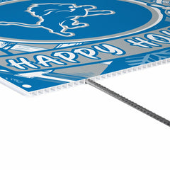 Detroit Lions Yard Sign, Holiday - NFL Home