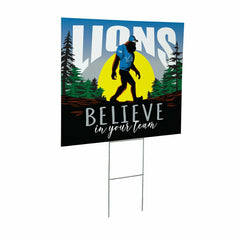 Detroit Lions Yard Sign, Bigfoot - NFL Home