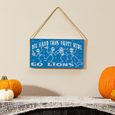 Detroit Lions Halloween Wood Wall Sign, 6x11 - NFL Home