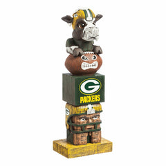 Green Bay Packers Tiki Team Totem Garden Statue - NFL Home