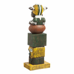 Green Bay Packers Tiki Team Totem Garden Statue - NFL Home