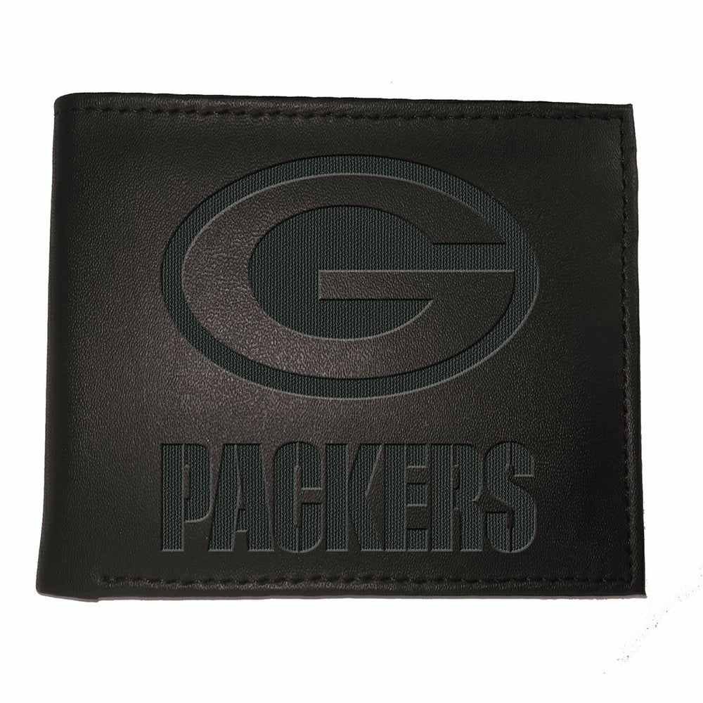 Green Bay Packers, Bi-Fold Wallet, Black - NFL Home