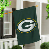 Green Bay Packers Applique House Flag - NFL