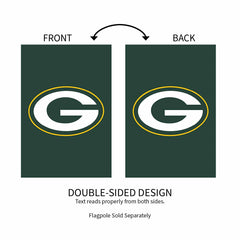 Green Bay Packers Applique House Flag - NFL