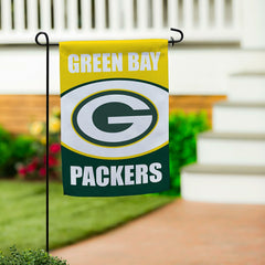 Green Bay Packers Suede Garden Flag - NFL