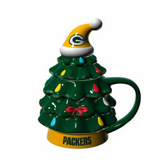 Green Bay Packers, Holiday Tree Cup Gift Set, 14oz. - NFL Home