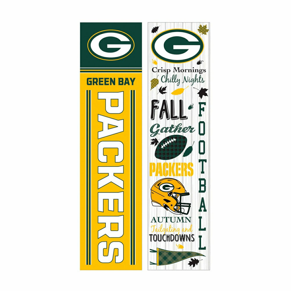 Green Bay Packers 46" Double Sided Leaner, Fall Seasonal - NFL Home