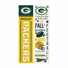 Green Bay Packers 46" Double Sided Leaner, Fall Seasonal - NFL Home