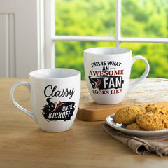 Houston Texans, Ceramic Cup O'Java 17oz Gift Set - NFL Home