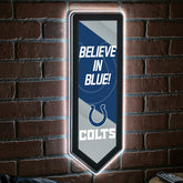 LED Wall Decor, Pennant, Indianapolis Colts - NFL Home