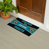 28" x 16" PVC Trapper Mat, Come Back with Tickets, Jacksonville Jaguar - NFL