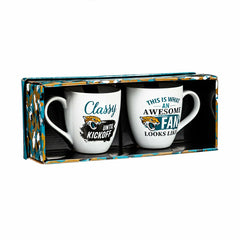 Jacksonville Jaguars, Ceramic Cup O'Java 17oz Gift Set - NFL Home