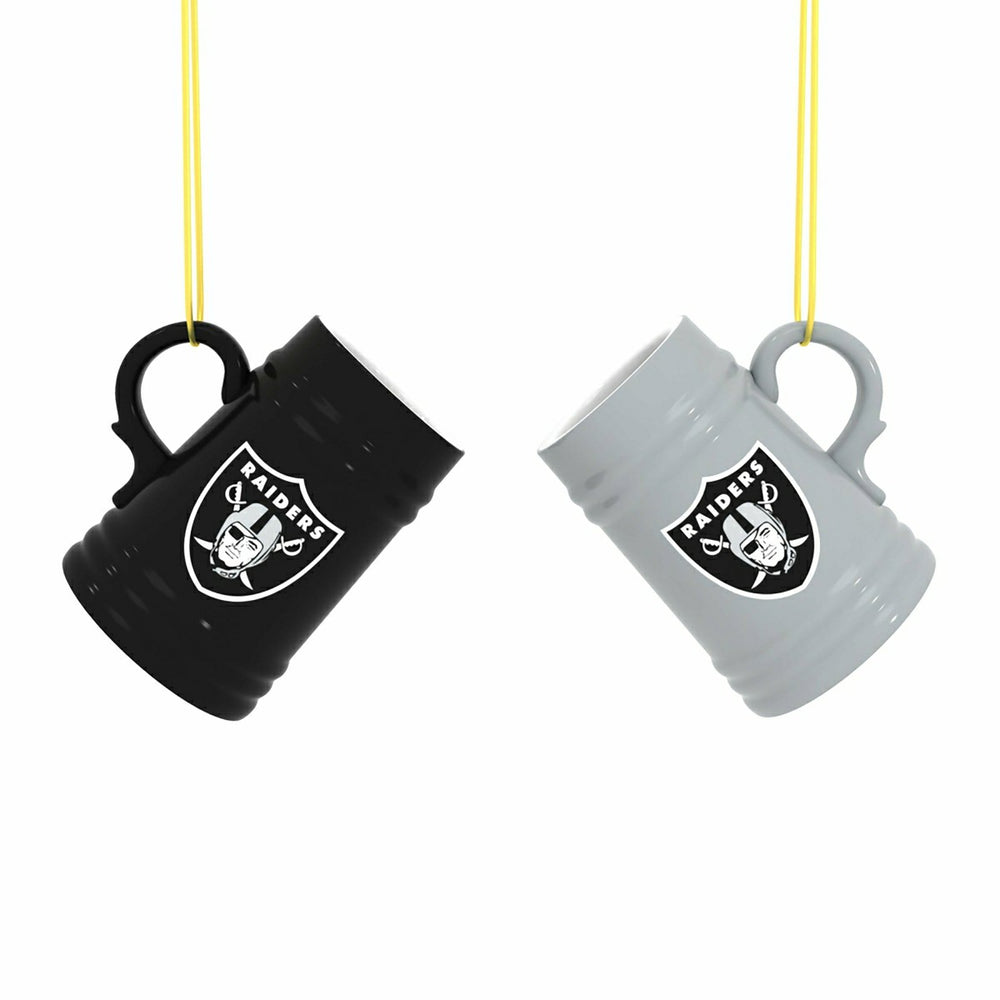 Las Vegas Raiders Ceramic Mini Stein, 3oz, set of 2 - NFL Home