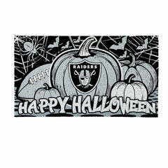 LAS VEGAS RAIDERS Halloween PVC Mat, 28"x16" - NFL