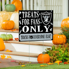 Las Vegas Raiders Yard Sign, Halloween Treats for Fans - NFL Home