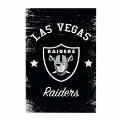 Las Vegas Raiders Wood Wall Sign, 16x24 - NFL Home