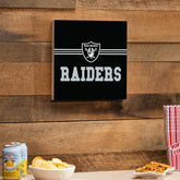 Las Vegas Raiders Wood Wall Sign, 12x12 - NFL Home