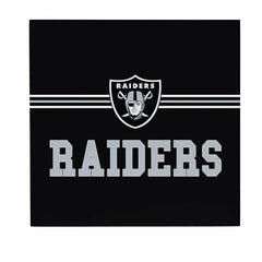 Las Vegas Raiders Wood Wall Sign, 12x12 - NFL Home