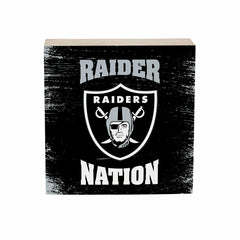 Las Vegas Raiders Plock, Down Home Fans, 6x6 - NFL Home